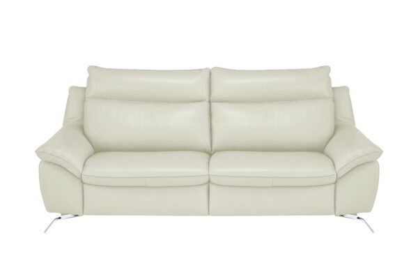 Natuzzi Editions Sofa  Orlando ¦ creme ¦ Maße (cm): B: 219 H: 94 T: 95 Polstermöbel > Sofas > 3-Sitzer - Höffner