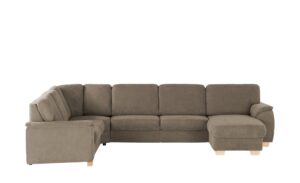 smart Wohnlandschaft  Valencia ¦ braun ¦ Maße (cm): B: 341 H: 90 T: 173 Polstermöbel > Sofas > Wohnlandschaften - Höffner