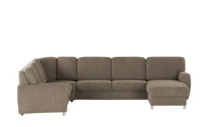 smart Wohnlandschaft  Valencia ¦ braun ¦ Maße (cm): B: 341 H: 90 T: 173 Polstermöbel > Sofas > Wohnlandschaften - Höffner