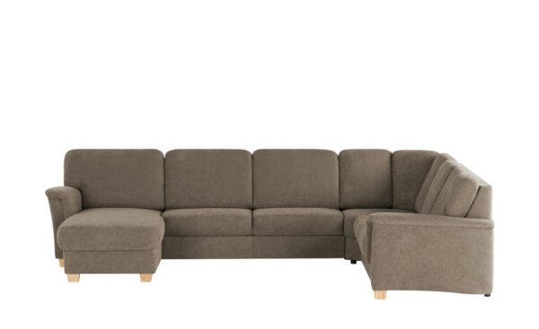 smart Wohnlandschaft  Valencia ¦ braun ¦ Maße (cm): B: 341 H: 90 T: 240 Polstermöbel > Sofas > Wohnlandschaften - Höffner