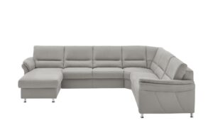 meinSofa Wohnlandschaft mit Boxspringpolsterung  Donald ¦ grau ¦ Maße (cm): B: 330 H: 89 T: 262 Polstermöbel > Sofas > Wohnlandschaften - Höffner