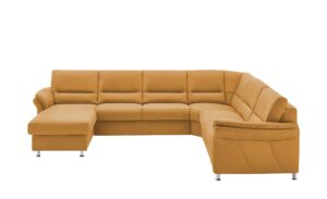 meinSofa Wohnlandschaft mit Boxspringpolsterung  Donald ¦ gelb ¦ Maße (cm): B: 330 H: 89 T: 262 Polstermöbel > Sofas > Wohnlandschaften - Höffner