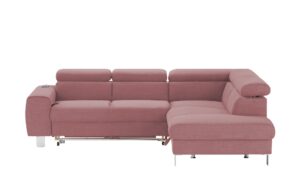 uno Ecksofa  Los Angeles ¦ rosa/pink ¦ Maße (cm): B: 249 H: 72 Polstermöbel > Sofas > Ecksofas - Höffner