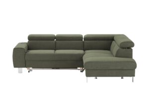 uno Ecksofa  Los Angeles ¦ grün ¦ Maße (cm): B: 249 H: 72 Polstermöbel > Sofas > Ecksofas - Höffner