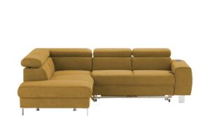 uno Ecksofa  Los Angeles ¦ gelb ¦ Maße (cm): B: 249 H: 72 Polstermöbel > Sofas > Ecksofas - Höffner