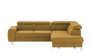 uno Ecksofa  Los Angeles ¦ gelb ¦ Maße (cm): B: 249 H: 72 Polstermöbel > Sofas > Ecksofas - Höffner