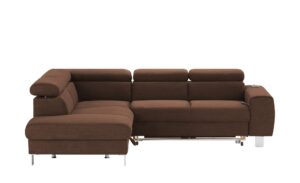 uno Ecksofa  Los Angeles ¦ braun ¦ Maße (cm): B: 249 H: 72 Polstermöbel > Sofas > Ecksofas - Höffner