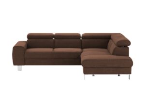 uno Ecksofa  Los Angeles ¦ braun ¦ Maße (cm): B: 249 H: 72 Polstermöbel > Sofas > Ecksofas - Höffner