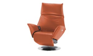 KOINOR Ledersessel  Safira ¦ orange ¦ Maße (cm): B: 92 H: 121 T: 92 Polstermöbel > Sessel > Relaxsessel - Höffner