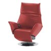 KOINOR Ledersessel  Safira ¦ rot ¦ Maße (cm): B: 92 H: 121 T: 92 Polstermöbel ></noscript> Sessel > Relaxsessel - Höffner