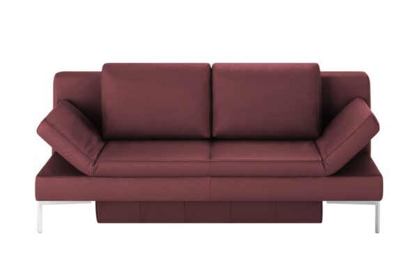 Schlafsofa  Kenny ¦ rot ¦ Maße (cm): B: 204 H: 88 T: 91 Polstermöbel > Sofas > Einzelsofas - Höffner