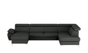 uno Wohnlandschaft  Apollo ¦ schwarz ¦ Maße (cm): B: 338 H: 96 T: 210 Polstermöbel > Sofas > Wohnlandschaften - Höffner