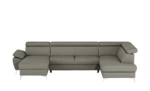 uno Wohnlandschaft  Apollo ¦ grau ¦ Maße (cm): B: 338 H: 96 T: 210 Polstermöbel > Sofas > Schlafsofas - Höffner