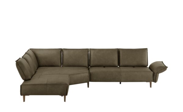 W.SCHILLIG Ecksofa  Bonnie ¦ grün ¦ Maße (cm): B: 341 H: 84 T: 272 Polstermöbel > Sofas > Ecksofas - Höffner