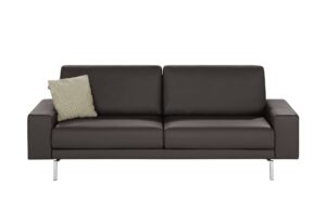 hülsta Sofa Sofabank aus Leder  HS 450 ¦ braun ¦ Maße (cm): B: 220 H: 85 T: 95 Polstermöbel > Sofas > Einzelsofas - Höffner