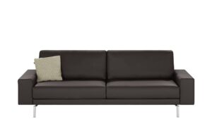 hülsta Sofa Sofabank aus Leder  HS 450 ¦ braun ¦ Maße (cm): B: 240 H: 85 T: 95 Polstermöbel > Sofas > Einzelsofas - Höffner