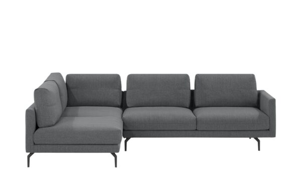 hülsta Sofa Ecksofa  HS 414 ¦ grau ¦ Maße (cm): B: 296 H: 88 T: 210 Polstermöbel > Sofas > Ecksofas - Höffner