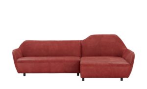 hülsta Sofa Ecksofa Leder  HS 480 ¦ rot ¦ Maße (cm): B: 278 H: 82 T: 164 Polstermöbel > Sofas > Ecksofas - Höffner