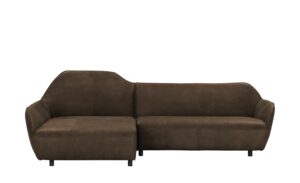 hülsta Sofa Ecksofa Leder  HS 480 ¦ braun ¦ Maße (cm): B: 278 H: 82 T: 164 Polstermöbel > Sofas > Ecksofas - Höffner