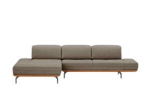 hülsta Sofa Ecksofa  HS 420 ¦ grau ¦ Maße (cm): B: 313 T: 170 Polstermöbel > Sofas > Ecksofas - Höffner