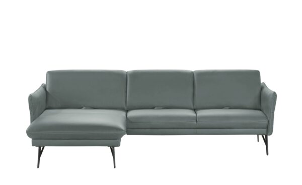 himolla Ecksofa Leder  1928 ¦ blau ¦ Maße (cm): H: 83 Polstermöbel > Sofas > Ecksofas - Höffner