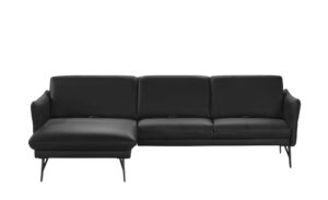 himolla Ecksofa Leder  1928 ¦ schwarz ¦ Maße (cm): H: 83 Polstermöbel > Sofas > Ecksofas - Höffner