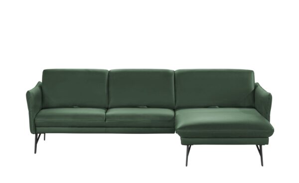 himolla Ecksofa Leder  1928 ¦ grün ¦ Maße (cm): H: 83 Polstermöbel > Sofas > Ecksofas - Höffner