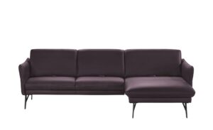 himolla Ecksofa Leder  1928 ¦ lila/violett ¦ Maße (cm): H: 83 Polstermöbel > Sofas > Ecksofas - Höffner