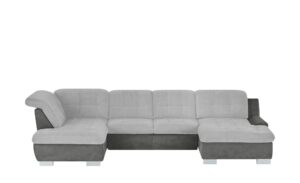 Lounge Collection Wohnlandschaft  Davinci ¦ grau ¦ Maße (cm): B: 346 H: 85 T: 195 Polstermöbel > Sofas > Wohnlandschaften - Höffner