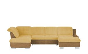 Lounge Collection Wohnlandschaft  Davinci ¦ orange ¦ Maße (cm): B: 346 H: 85 T: 195 Polstermöbel > Sofas > Schlafsofas - Höffner