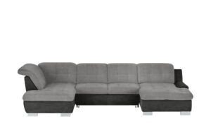 Lounge Collection Wohnlandschaft  Davinci ¦ schwarz ¦ Maße (cm): B: 346 H: 85 T: 195 Polstermöbel > Sofas > Schlafsofas - Höffner