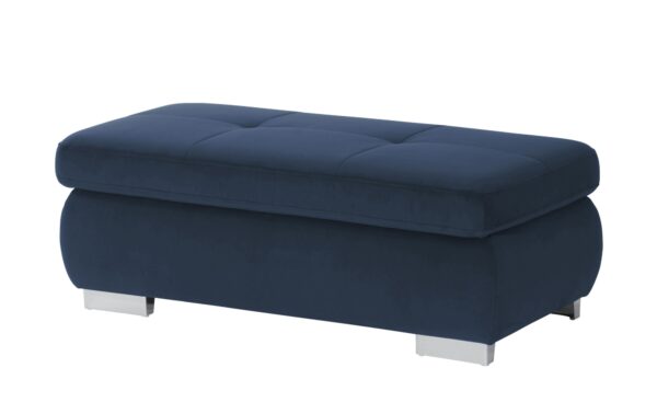 Lounge Collection Polsterhocker  Affair ¦ blau ¦ Maße (cm): B: 129 H: 47 T: 64 Polstermöbel > Hocker - Höffner