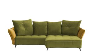 Ecksofa  Crease ¦ grün ¦ Maße (cm): B: 290 H: 80 T: 175 Polstermöbel > Sofas > Ecksofas - Höffner