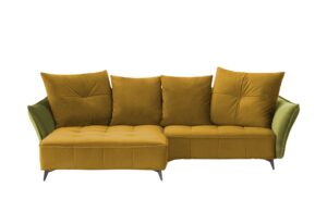 Ecksofa  Crease ¦ gelb ¦ Maße (cm): B: 290 H: 80 T: 175 Polstermöbel > Sofas > Ecksofas - Höffner