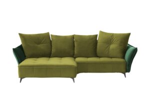 Ecksofa  Crease ¦ grün ¦ Maße (cm): B: 290 H: 80 T: 175 Polstermöbel > Sofas > Ecksofas - Höffner