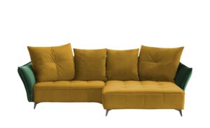 Ecksofa  Crease ¦ gelb ¦ Maße (cm): B: 290 H: 80 T: 175 Polstermöbel > Sofas > Ecksofas - Höffner