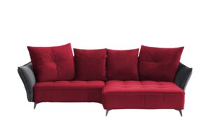 Ecksofa  Crease ¦ rot ¦ Maße (cm): B: 290 H: 80 T: 175 Polstermöbel > Sofas > Ecksofas - Höffner