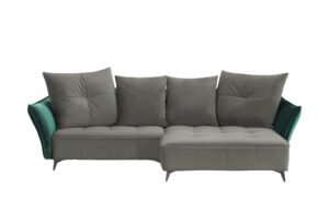 Ecksofa  Crease ¦ grau ¦ Maße (cm): B: 290 H: 80 T: 175 Polstermöbel > Sofas > Ecksofas - Höffner