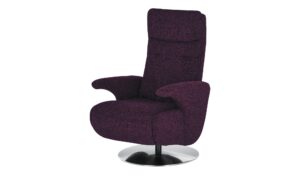 meinSofa Drehsessel  Franzi-S ¦ lila/violett ¦ Maße (cm): B: 73 H: 113 T: 83 Polstermöbel > Sessel > Relaxsessel - Höffner