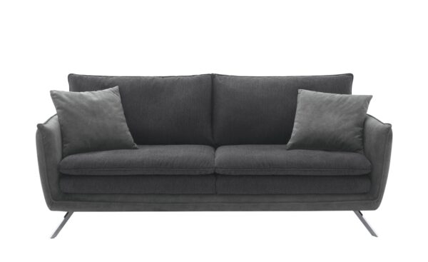 bobb Sofa  Stellina ¦ grau ¦ Maße (cm): B: 220 H: 95 T: 98 Polstermöbel > Sofas > 2-Sitzer - Höffner