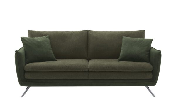 bobb Sofa  Stellina ¦ grün ¦ Maße (cm): B: 220 H: 95 T: 98 Polstermöbel > Sofas > 2-Sitzer - Höffner