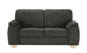 smart Sofa  Valencia ¦ schwarz ¦ Maße (cm): B: 180 H: 90 T: 93 Polstermöbel > Sofas > 2-Sitzer - Höffner