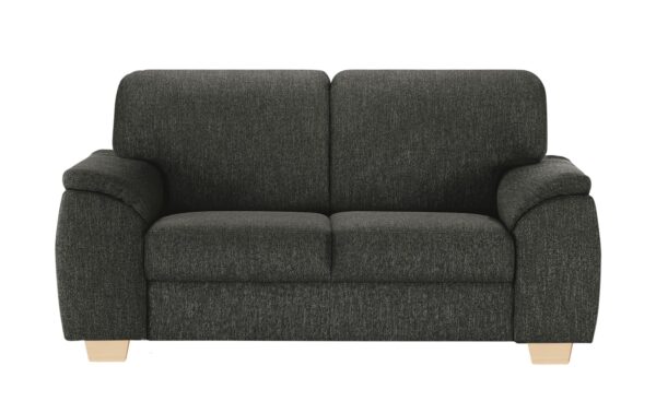 smart Sofa  Valencia ¦ schwarz ¦ Maße (cm): B: 180 H: 90 T: 93 Polstermöbel > Sofas > 2-Sitzer - Höffner