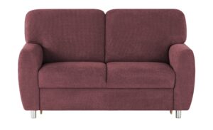smart Sofa  Valencia ¦ rot ¦ Maße (cm): B: 160 H: 90 T: 93 Polstermöbel > Sofas > 2-Sitzer - Höffner