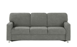 smart Sofa  Valencia ¦ grau ¦ Maße (cm): B: 212 H: 90 T: 93 Polstermöbel > Sofas > 3-Sitzer - Höffner