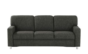 smart Sofa  Valencia ¦ schwarz ¦ Maße (cm): B: 212 H: 90 T: 93 Polstermöbel > Sofas > 3-Sitzer - Höffner