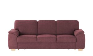 smart Sofa  Valencia ¦ rot ¦ Maße (cm): B: 240 H: 90 T: 93 Polstermöbel > Sofas > 3-Sitzer - Höffner