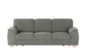 smart Sofa  Valencia ¦ grau ¦ Maße (cm): B: 240 H: 90 T: 93 Polstermöbel > Sofas > 3-Sitzer - Höffner