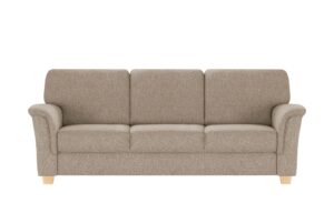 smart Sofa  Valencia ¦ braun ¦ Maße (cm): B: 224 H: 90 T: 93 Polstermöbel > Sofas > 3-Sitzer - Höffner