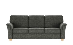 smart Sofa  Valencia ¦ schwarz ¦ Maße (cm): B: 224 H: 90 T: 93 Polstermöbel > Sofas > 3-Sitzer - Höffner